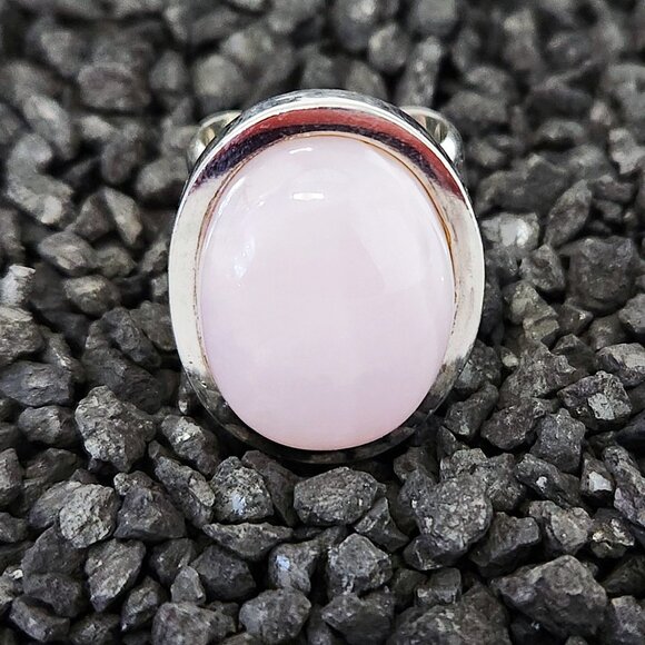 Ilaria Pink Stone .925 Ring - Picture 3 of 8